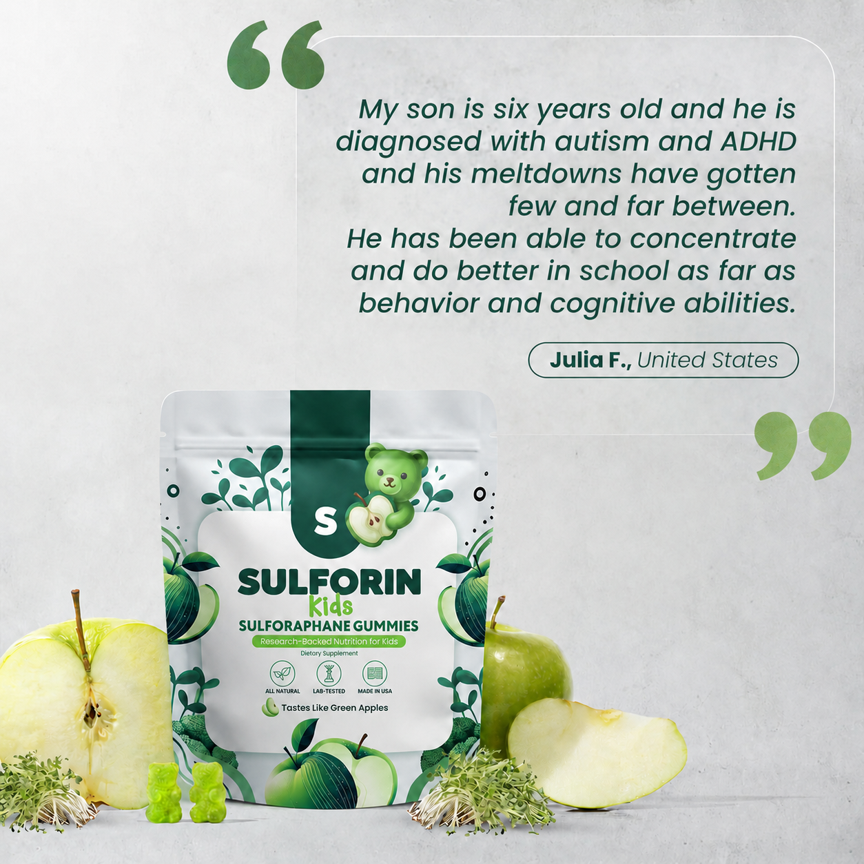 Sulforin Sulforophane Gummies